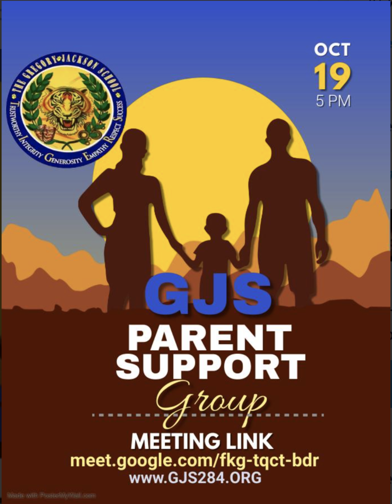 GJS Parent Support Flyer 