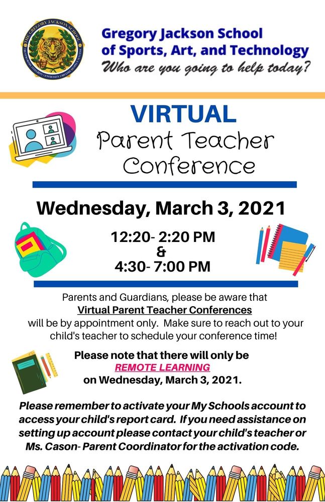 Virtual Conferences Flyer