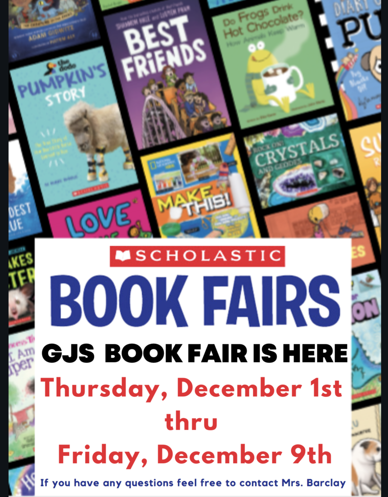 GJS Scholastic Book Fair 