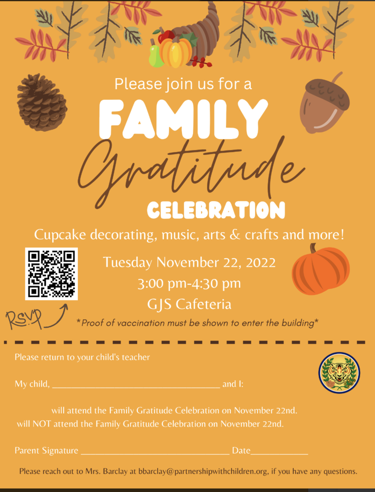 Family Gratitude Flyer 